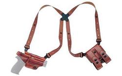 Galco Miami Classic Shoulder Holster System, Tan, Sig 220/226