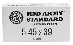 CENT AMMO 5.45X39 60GR FMJ LEAD CORE 1000RD