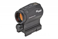 Sig Sauer Romeo 5 X Compact Red Dot Sight, 1X20 mm, 2 MOA Red Dot, 0.5 MOA Adjustable, AAA, M1913, Black