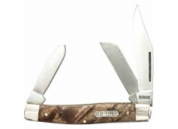 Old Timer Ironwood Assisted Folding Knife - Stainless Steel