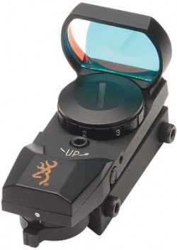 Browning Buckmark Reflex Sight w/7-Position Brightness Rheostat & Selectable Reticles